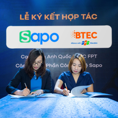 Ký kết hợp tác sapo btec