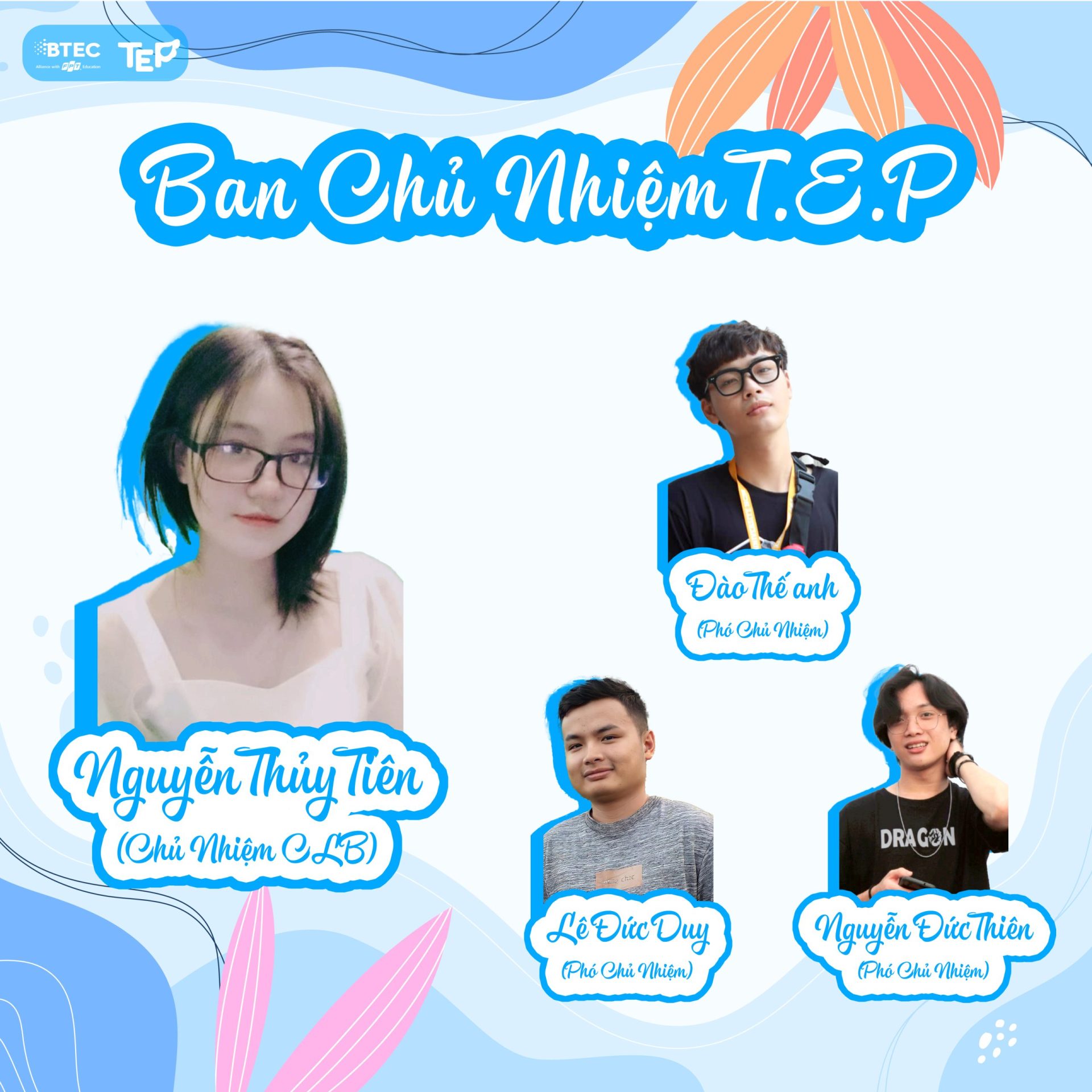 ban chủ nhiệm T.E.P