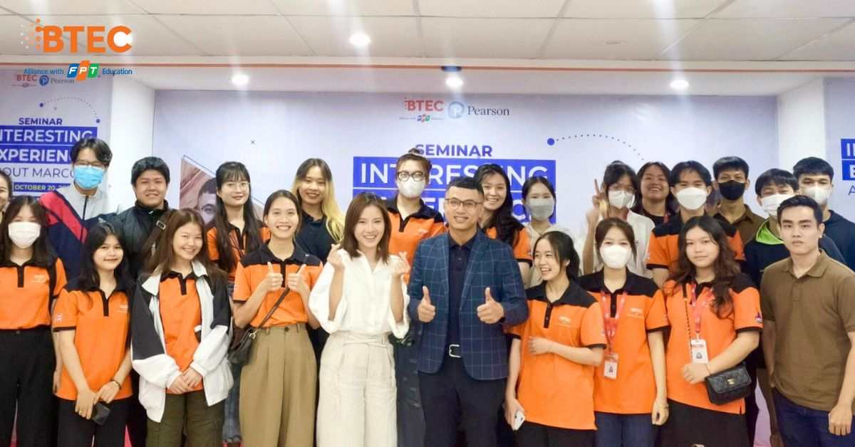 Sinh viên BTEC FPT học thực chiến đón đầu xu hướng nghề nghiệp 2026