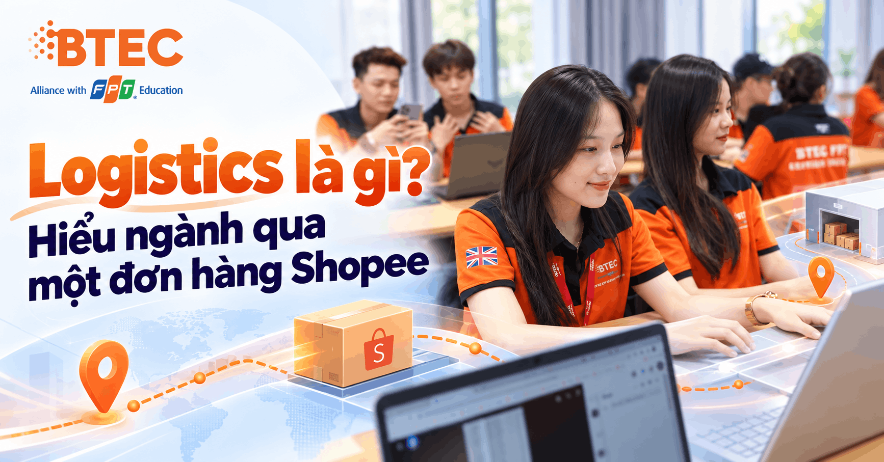 Logistics la gi Hieu nganh qua mot don hang Shopee