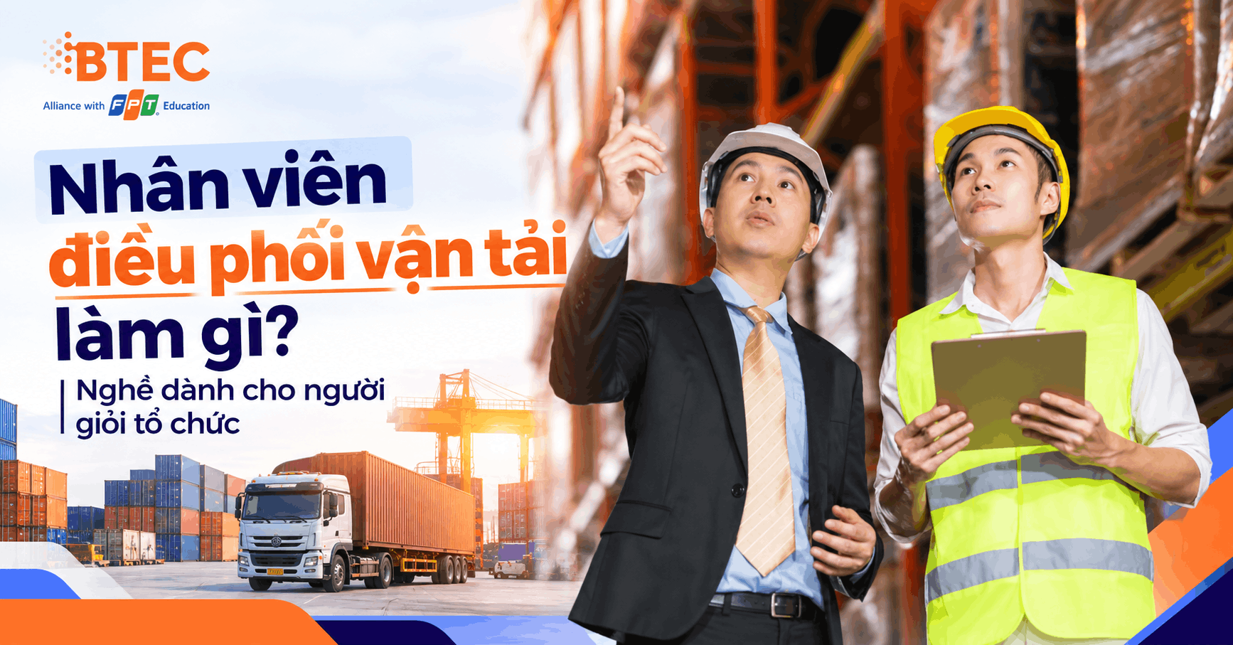 Nhan vien dieu phoi van tai lam gi Nghe danh cho nguoi gioi to chuc