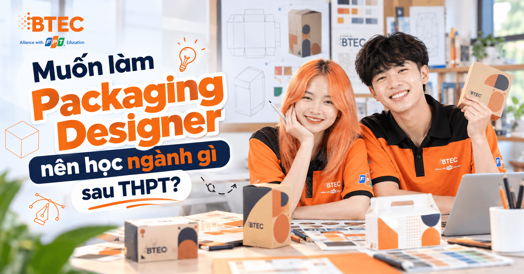Muốn làm Packaging Designer nên học ngành gì sau THPT?