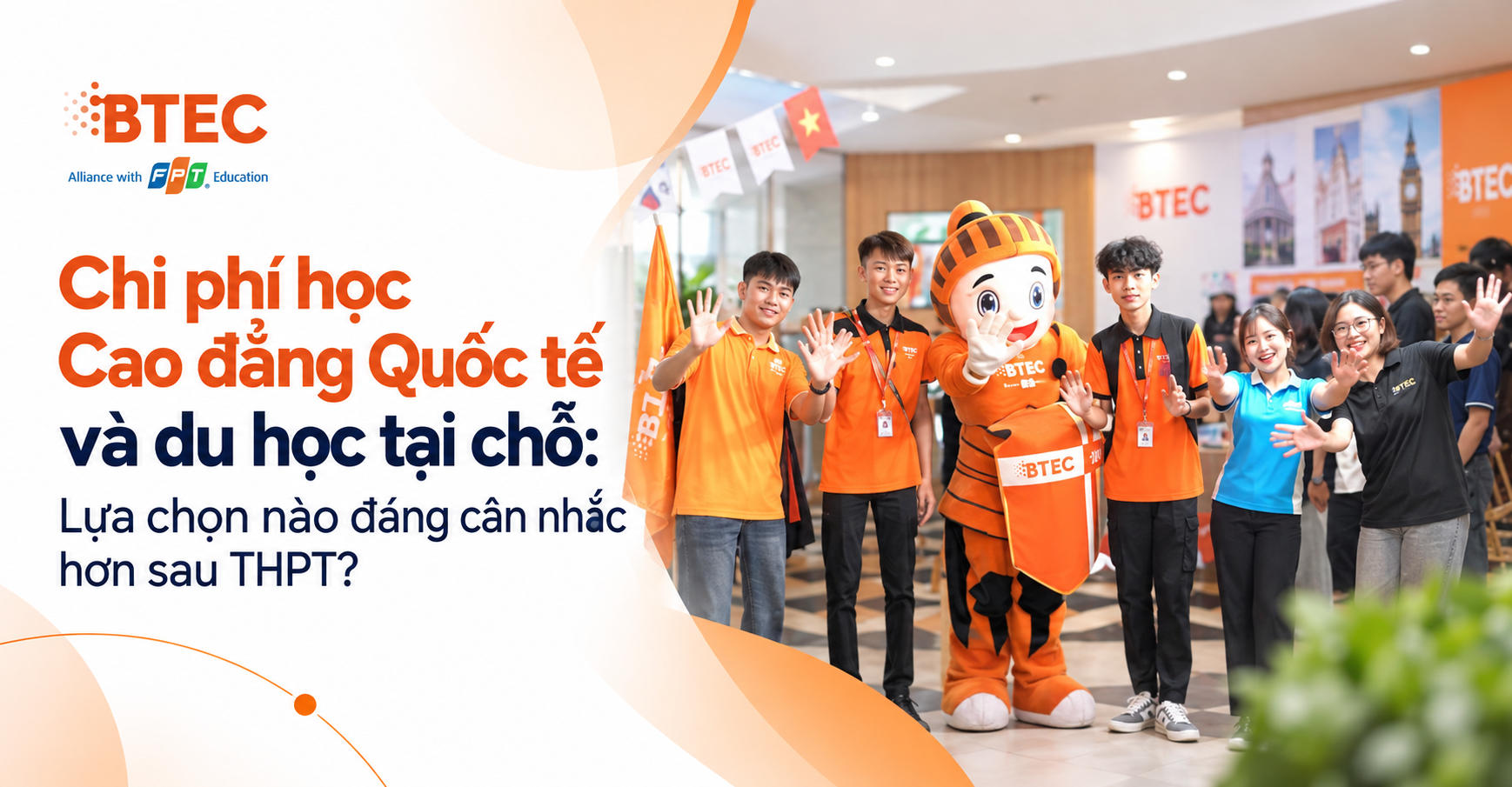 Chi phí học Cao đẳng Quốc tế và du học tại chỗ: Lựa chọn nào đáng cân nhắc hơn sau THPT?