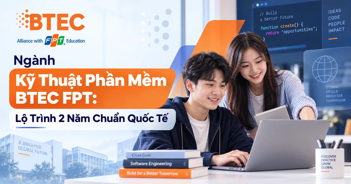 Ngành Kỹ thuật phần mềm BTEC FPT
