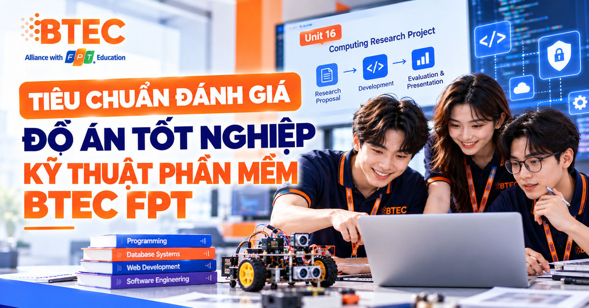 tieu chuan danh gia do an tot nghiep ky thuat phan mem btec fpt