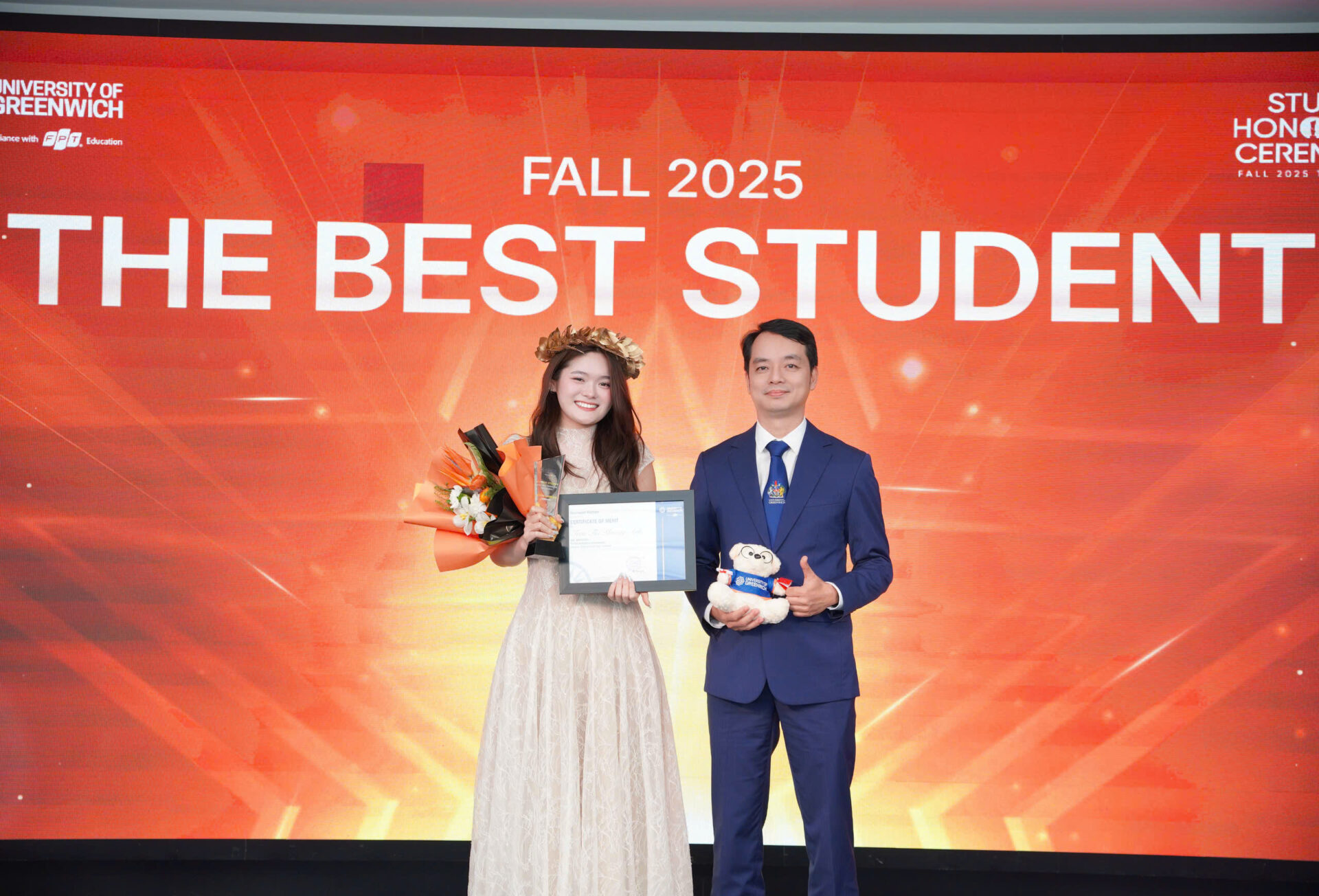 Cô Phương Anh đang theo học để lấy tấm bằng Thạc sĩ Quản trị Kinh doanh Toàn cầu (MBA Global) tại Greenwich Việt Nam