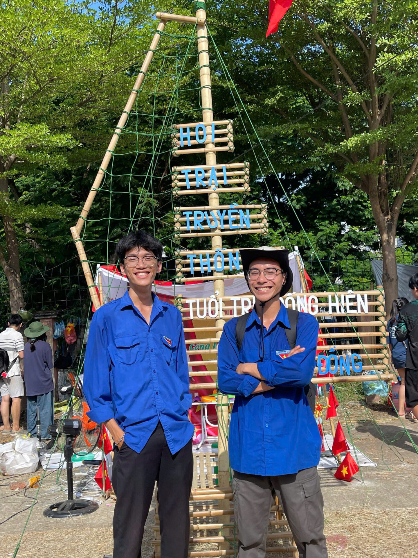 Thắng tích cực tham gia các hoạt động ngoại khóa