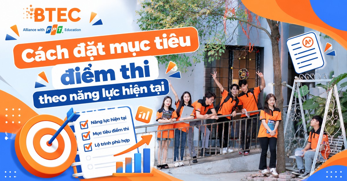 Cách đặt mục tiêu điểm thi theo năng lực hiện tại