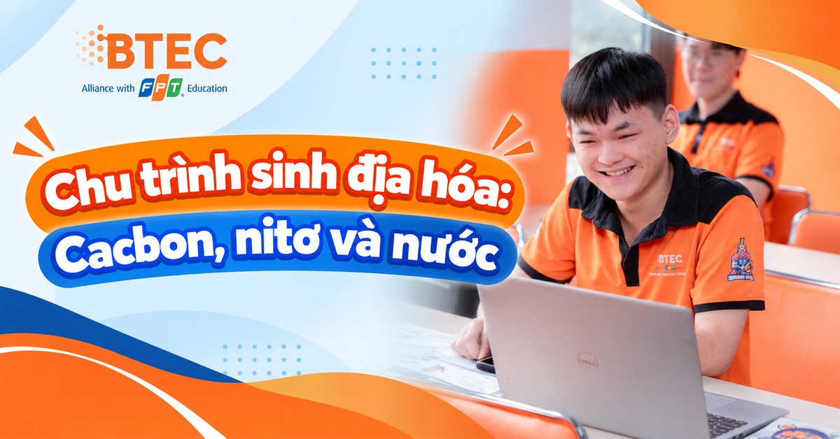 Chu trình sinh địa hóa: Cacbon, nitơ và nước
