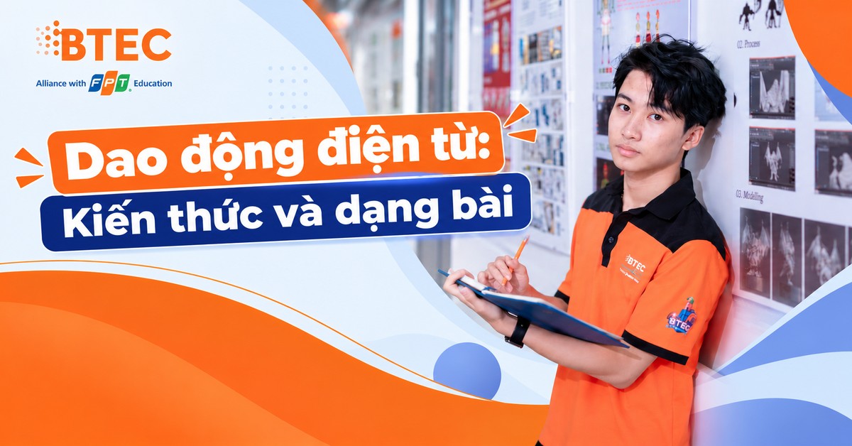 Dao động điện từ: Kiến thức và dạng bài