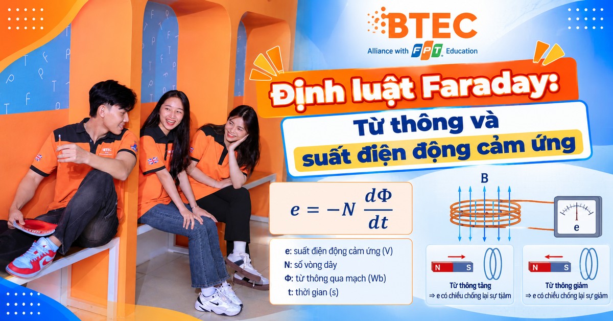 Định luật Faraday: Từ thông và suất điện động cảm ứng