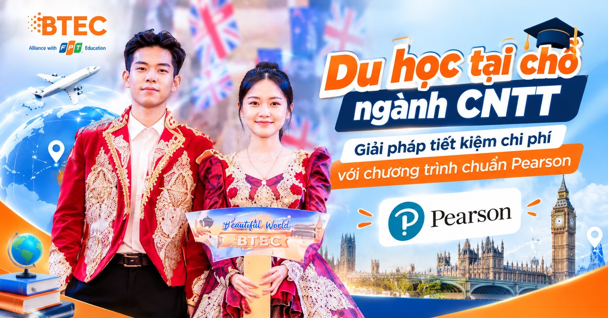 Du học tại chỗ ngành CNTT: Giải pháp tiết kiệm chi phí với chương trình chuẩn Pearson