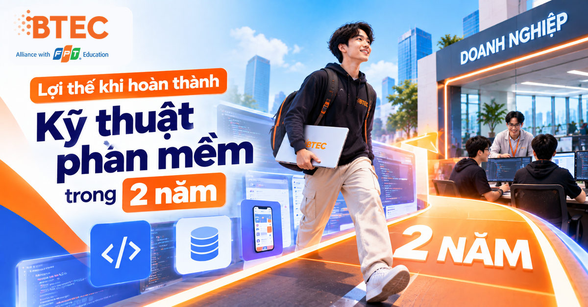 Lợi thế khi hoàn thành Kỹ thuật phần mềm trong 2 năm