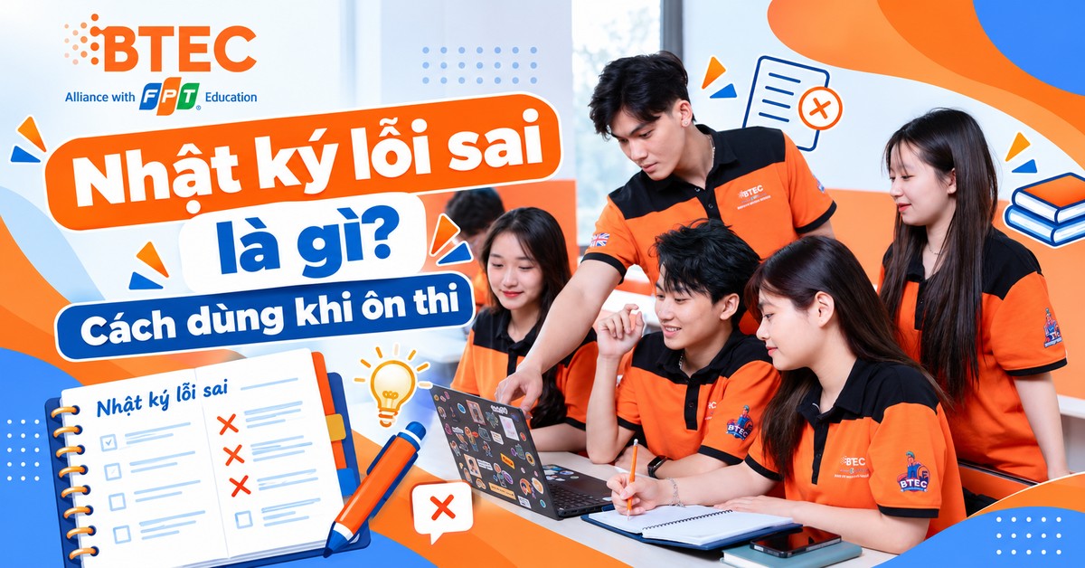 Nhật ký lỗi sai là gì? Cách dùng khi ôn thi