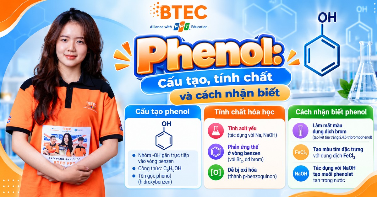 Phenol: Cấu tạo, tính chất và cách nhận biết