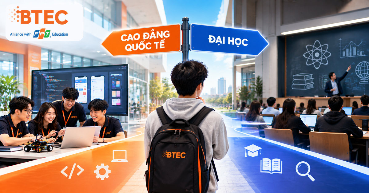 Cao đẳng quốc tế hay Đại học khi học Kỹ thuật phần mềm